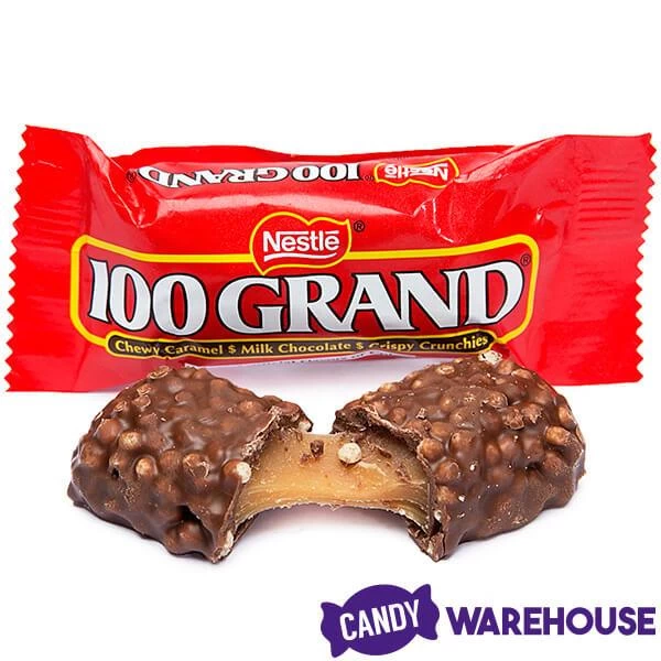100 Grand Fun Size Candy Bars: 10-Ounce Bag 4 100 Grand Fun Size Candy Bars: 10-Ounce Bag - Image 2