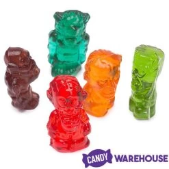 3D Gummy Monsters Candy Bags: 10-Piece Set -Candy Store 3d gummy monsters candy bags 10 piece set candy warehouse 4