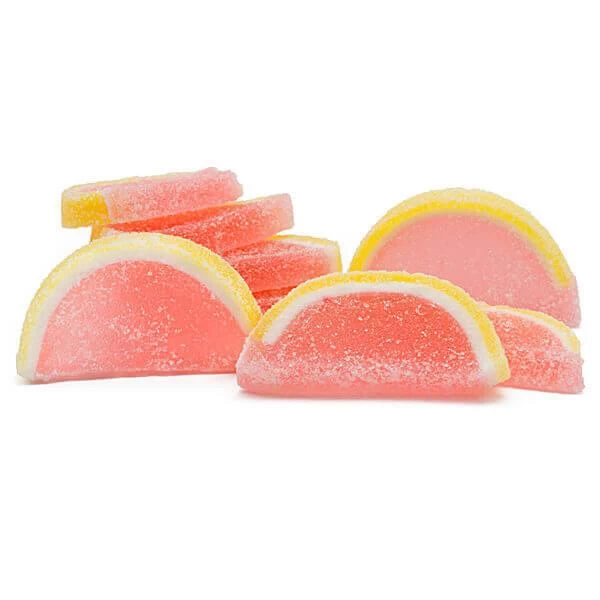 Albanese Candy Fruit Jell Slices - Pink Grapefruit: 5LB Box 3 Albanese Candy Fruit Jell Slices - Pink Grapefruit: 5LB Box
