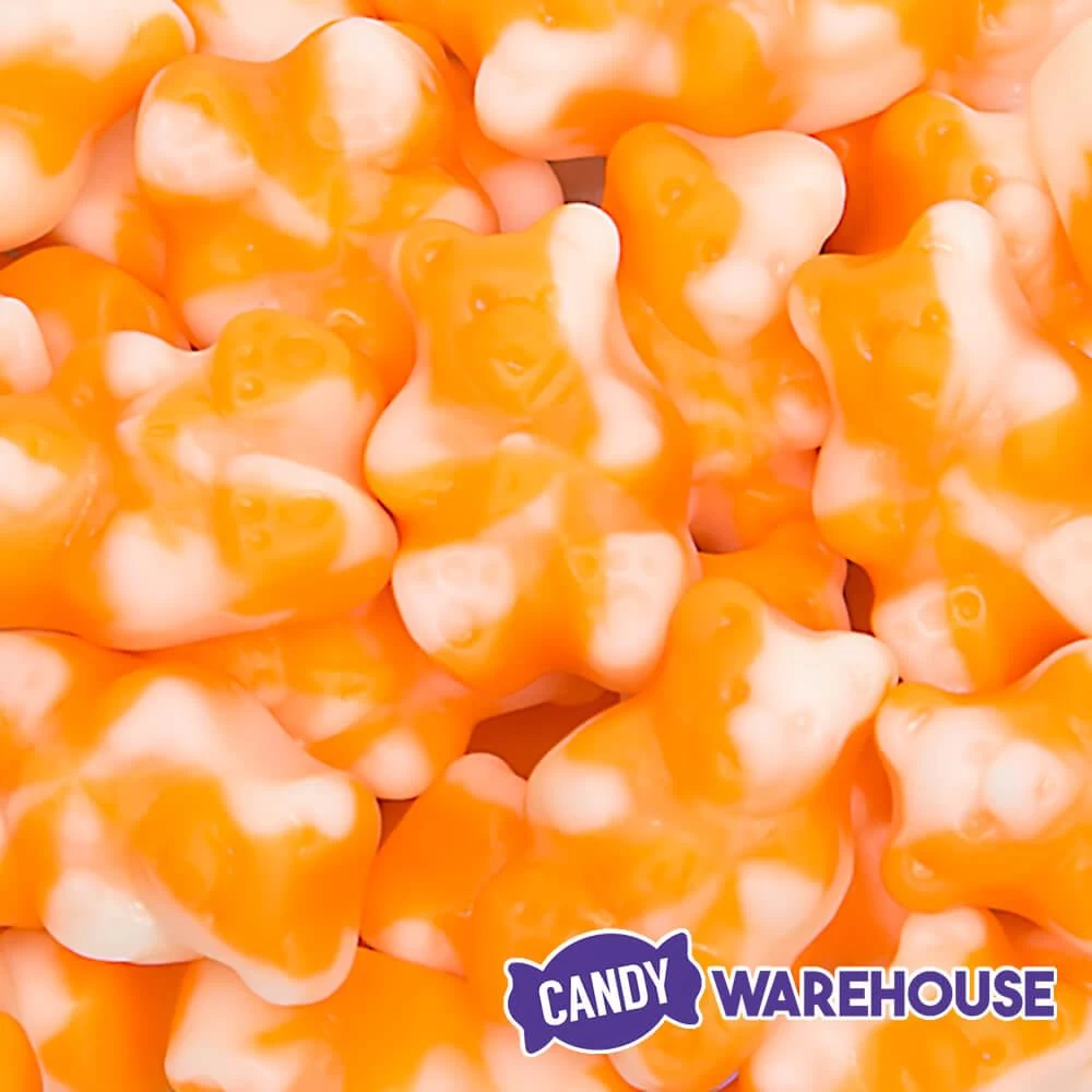 Albanese Orange Cream Bearsicles Gummy Bears: 5LB Bag 6 Albanese Orange Cream Bearsicles Gummy Bears: 5LB Bag - Image 4