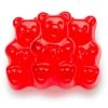 Albanese Red Wild Cherry Gummy Bears: 5LB Bag -Candy Store albanese red wild cherry gummy bears 5lb bag candy warehouse 1