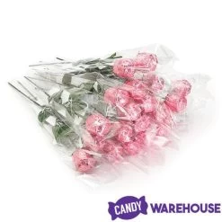 Albert's Foiled Milk Chocolate Roses - Pink: 20-Piece Bouquet 8 Albert's Foiled Milk Chocolate Roses - Pink: 20-Piece Bouquet -Candy Store albert s foiled milk chocolate roses pink 20 piece bouquet candy warehouse 3