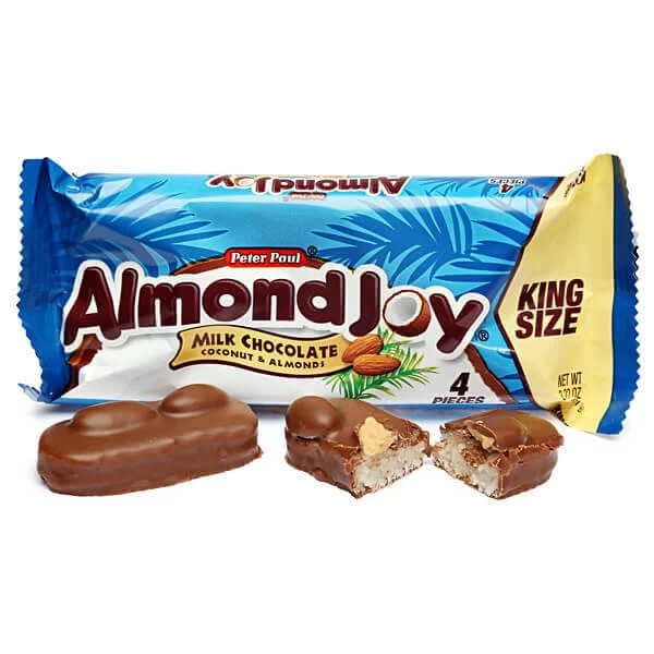 Almond Joy King Size Candy Bars: 18-Piece Box 3 Almond Joy King Size Candy Bars: 18-Piece Box