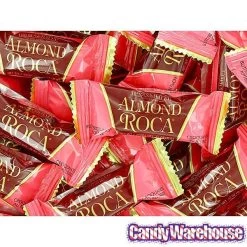 Almond Roca Buttercrunch Toffee Candy Packets: 48-Piece Box -Candy Store almond roca buttercrunch toffee candy packets 48 piece box candy warehouse 3