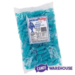 American Fish Chewy Candy - Blue: 5LB Bag -Candy Store american fish chewy candy blue 5lb bag candy warehouse 2