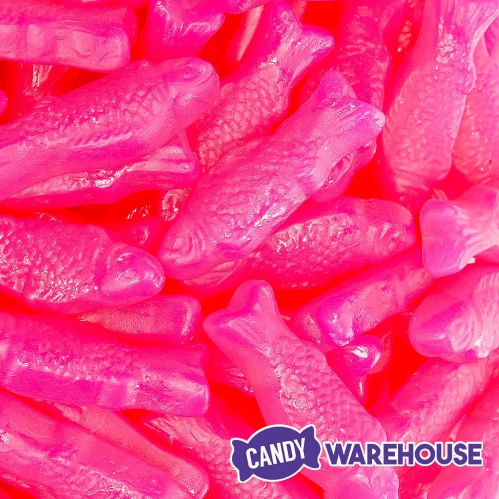 American Fish Chewy Candy - Pink: 16-Ounce Bag 4 American Fish Chewy Candy - Pink: 16-Ounce Bag - Image 2