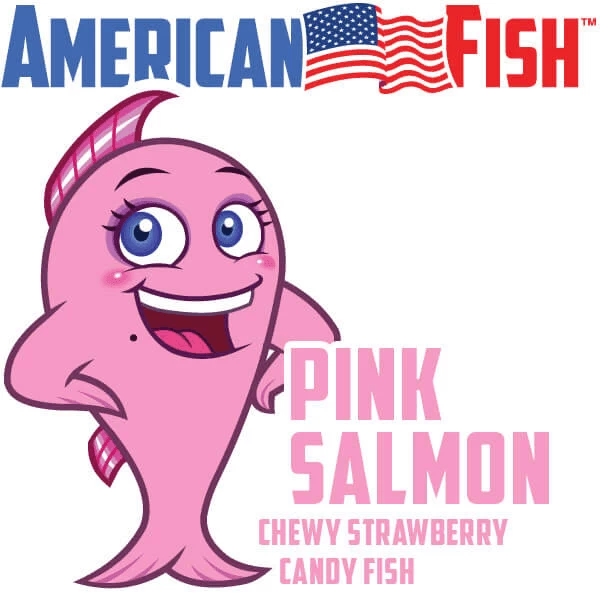 American Fish Chewy Candy - Pink: 16-Ounce Bag 6 American Fish Chewy Candy - Pink: 16-Ounce Bag - Image 4