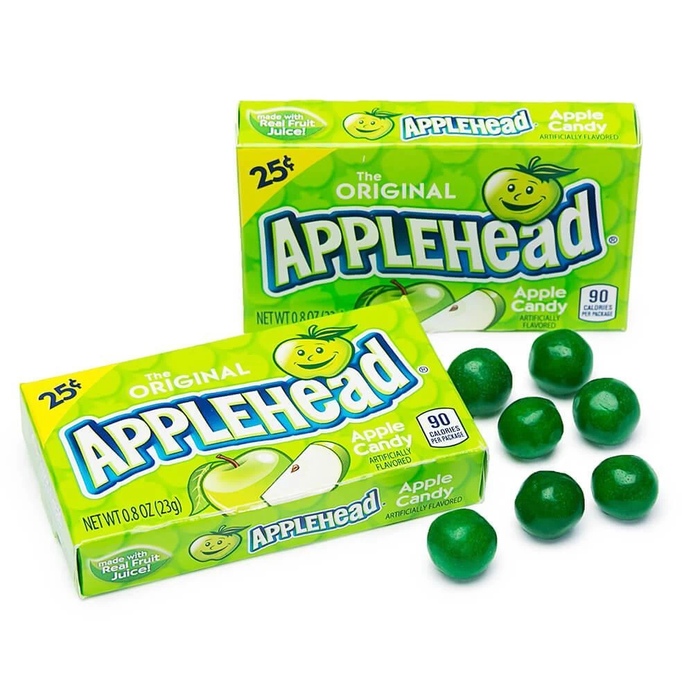 Applehead Candy Mini Packs: 24-Piece Box 3 Applehead Candy Mini Packs: 24-Piece Box