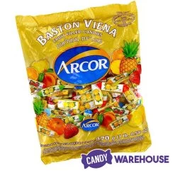 Arcor Viena Fruit Filled Hard Candy: 1LB Bag -Candy Store arcor viena fruit filled hard candy 1lb bag candy warehouse 6