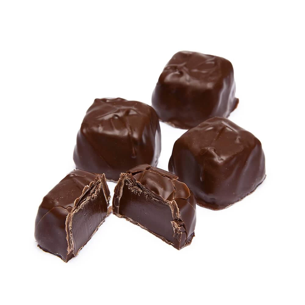 Asher's Chocolate Covered Chocolate Caramels - Milk: 6LB Box 3 Asher's Chocolate Covered Chocolate Caramels - Milk: 6LB Box