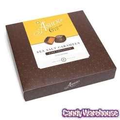Asher's Dark Chocolate Sea Salt Caramels: 12-Piece Box -Candy Store asher s dark chocolate sea salt caramels 12 piece box candy warehouse 4 26a04cf8 e088 46a9 adf9 702b7ec3ab3f
