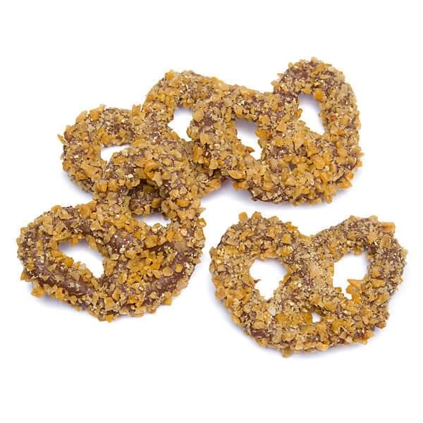 Asher's Toffee Bits Chocolate Covered Pretzels Candy: 6LB Box 3 Asher's Toffee Bits Chocolate Covered Pretzels Candy: 6LB Box