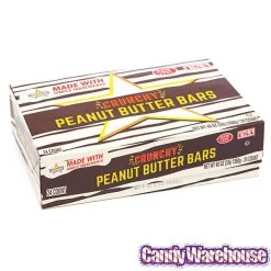 Atkinson Peanut Butter Bar Candy Bars: 24-Piece Box -Candy Store atkinson peanut butter bar candy bars 24 piece box candy warehouse 3