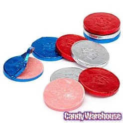 Bee International Patriotic USA Bubble Gum Coins: 100-Piece Bag -Candy Store bee international patriotic usa bubble gum coins 100 piece bag candy warehouse 3 ab989225 8445 47da a6e3 e86e076259b9
