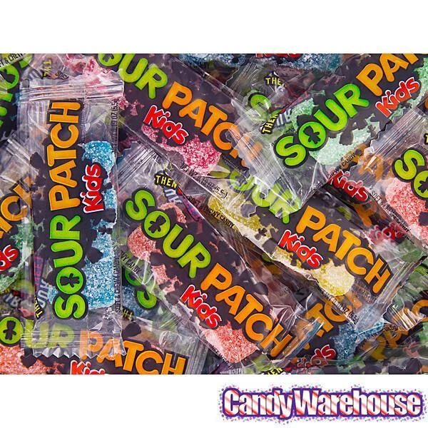 Big Sour Patch Kids Candy - Wrapped: 240-Piece Box 5 Big Sour Patch Kids Candy - Wrapped: 240-Piece Box - Image 3
