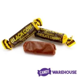 Black Cow Bite-Size Chocolate Caramel Candy: 160-Piece Tub -Candy Store black cow bite size chocolate caramel candy 160 piece tub candy warehouse 3
