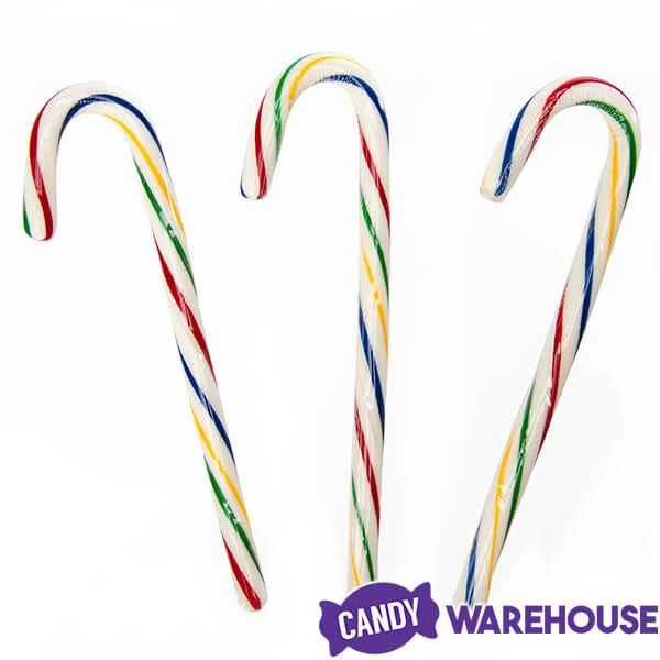 Bobs Sweet Stripes Rainbow Cherry Candy Canes: 12-Piece Box 5 Bobs Sweet Stripes Rainbow Cherry Candy Canes: 12-Piece Box - Image 3