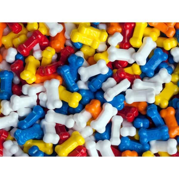 Bonz Dog Bone Coated Sweet Tarts Candy: 2LB Bag 3 Bonz Dog Bone Coated Sweet Tarts Candy: 2LB Bag
