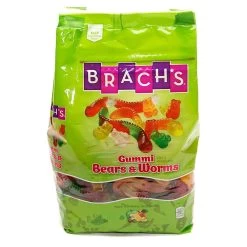 Brach's Gummy Bears And Worms Candy: 3LB Bag