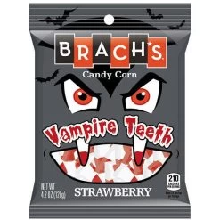 Brach's Vampire Teeth Strawberry Candy Corn: 3LB Box