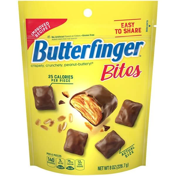 Butterfinger Bites: 8-Ounce Bag 3 Butterfinger Bites: 8-Ounce Bag