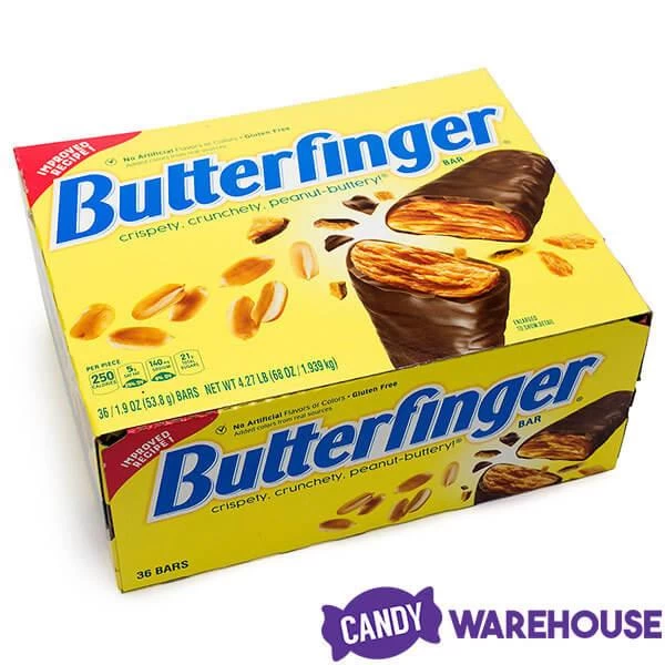 Butterfinger Candy Bars: 36-Piece Box 6 Butterfinger Candy Bars: 36-Piece Box - Image 4