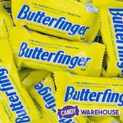 Butterfinger Fun Size Candy Bars: 15-Piece Bag -Candy Store butterfinger fun size candy bars 15 piece bag candy warehouse 3