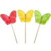 Butterfly Hard Candy Lollipops: 12-Piece Bag -Candy Store butterfly hard candy lollipops 12 piece bag candy warehouse 1