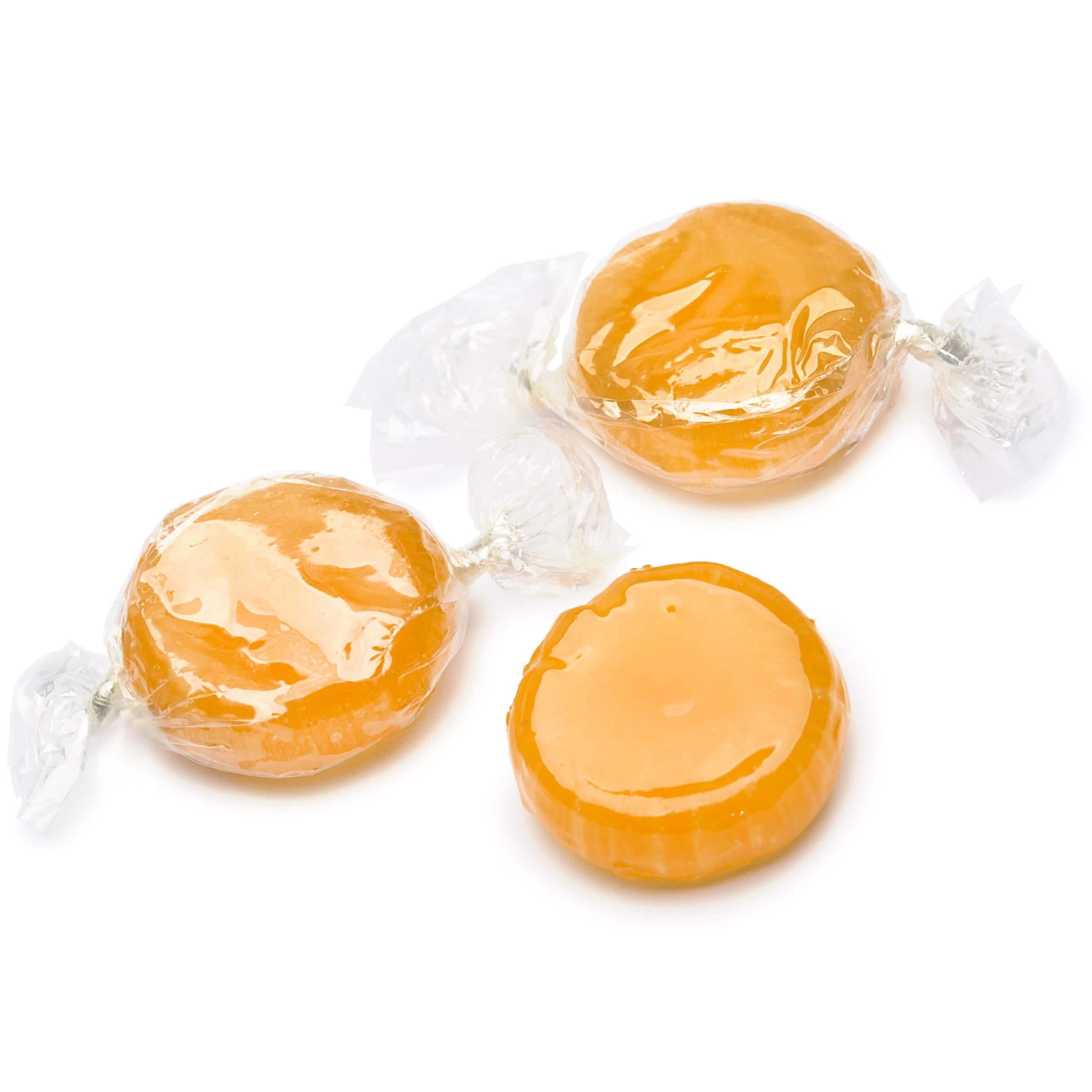 Butterscotch Buttons Hard Candy: 5LB Bag 3 Butterscotch Buttons Hard Candy: 5LB Bag