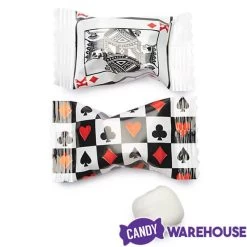 Card Games Wrapped Butter Mint Creams: 300-Piece Case -Candy Store card games wrapped butter mint creams 300 piece case candy warehouse 6