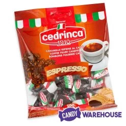Cedrinca Espresso Hard Candy: 4.25-Ounce Bag -Candy Store cedrinca espresso hard candy 4 25 ounce bag candy warehouse 3