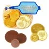 Chanukah Gelt Milk Chocolate Gold Coins In Mesh Bags: 18-Piece Box -Candy Store chanukah gelt milk chocolate gold coins in mesh bags 18 piece box candy warehouse 1