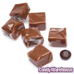 Chocolate Caramel Squares Candy: 5LB Bag -Candy Store chocolate caramel squares candy 5lb bag candy warehouse 3