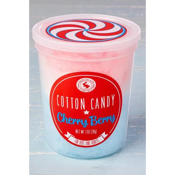 Chocolate Storybook Cotton Candy - Cherry Berry: 1-Ounce Tub 5 Chocolate Storybook Cotton Candy - Cherry Berry: 1-Ounce Tub - Image 3