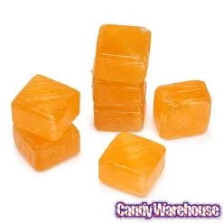 Cubes Hard Candy - Butterscotch: 3LB Bag 7 Cubes Hard Candy - Butterscotch: 3LB Bag -Candy Store cubes hard candy butterscotch 3lb bag candy warehouse 2