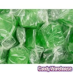 Cubes Hard Candy - Green Apple: 3LB Bag -Candy Store cubes hard candy green apple 3lb bag candy warehouse 4
