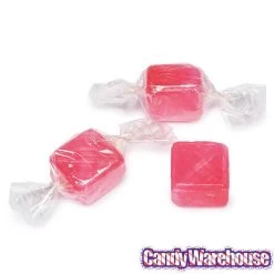 Cubes Hard Candy - Strawberry: 3LB Bag -Candy Store cubes hard candy strawberry 3lb bag candy warehouse 3
