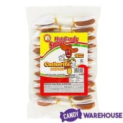 Cucharita Tamarind Candy Spoons: 24-Piece Pack 9 Cucharita Tamarind Candy Spoons: 24-Piece Pack -Candy Store cucharita tamarind candy spoons 24 piece pack candy warehouse 3
