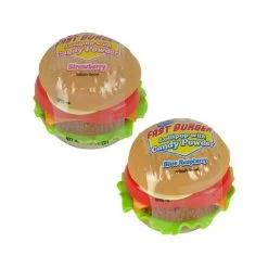Dip-N-Lik Fast Burgers: 12-Piece Display -Candy Store dip n lik fast burgers 12 piece display candy warehouse 3