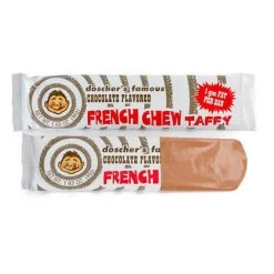 Doscher's French Chew Taffy Bars - Chocolate: 24-Piece Box