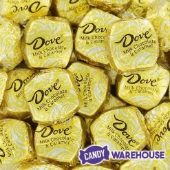 Dove Milk Chocolate Caramel Squares: 28-Piece Bag -Candy Store dove milk chocolate caramel squares 28 piece bag candy warehouse 4