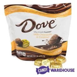 Dove Milk Chocolate Caramel Squares: 28-Piece Bag -Candy Store dove milk chocolate caramel squares 28 piece bag candy warehouse 5