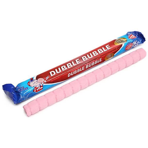 Dubble Bubble 3-Ounce Big Bar Bubblegum: 24-Piece Box 3 Dubble Bubble 3-Ounce Big Bar Bubblegum: 24-Piece Box