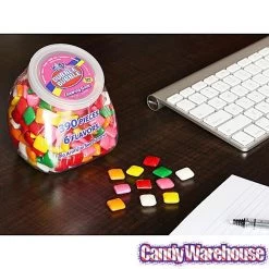 Dubble Bubble Assorted Chewing Gum Tabs: 390-Piece Desktop Tub -Candy Store dubble bubble assorted chewing gum tabs 390 piece desktop tub candy warehouse 5