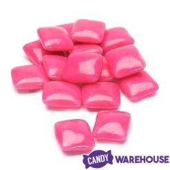 Dubble Bubble Chiclets Chewing Gum Tabs - Pink: 1.5LB Jar -Candy Store dubble bubble chiclets chewing gum tabs pink 1 5lb jar candy warehouse 4