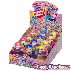 Dubble Bubble Gumball Machine Dispensers: 12-Piece Box -Candy Store dubble bubble gumball machine dispensers 12 piece box candy warehouse 3 e78979e8 20db 4514 9449 521eb8f21c86