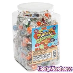 Dubble Bubble Painterz Mouth Coloring Bubble Gum: 240-Piece Tub -Candy Store dubble bubble painterz mouth coloring bubble gum 240 piece tub candy warehouse 3