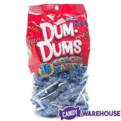 Dum Dums Royal Blue Party Pops - Blueberry: 75-Piece Bag -Candy Store dum dums royal blue party pops blueberry 75 piece bag candy warehouse 4