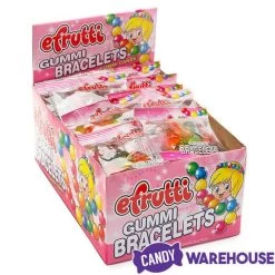 Efrutti Gummy Candy Bracelets: 40-Piece Box -Candy Store efrutti gummy candy bracelets 40 piece box candy warehouse 3