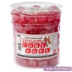 Espeez Cube Pops - Cinnamon: 100-Piece Tub -Candy Store espeez cube pops cinnamon 100 piece tub candy warehouse 3 7776acb7 2705 4f15 9339 7ae068e36127